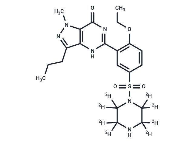 N-Desmethyl Sildenafil-d8