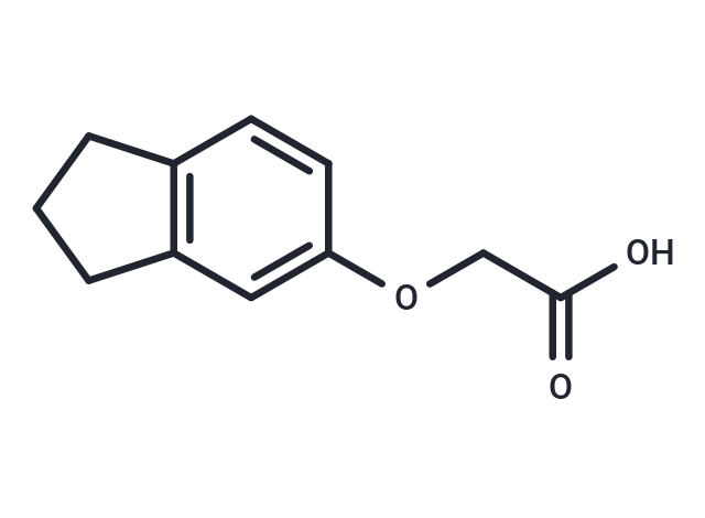 ((2,3-Dihydro-1H-inden-5-yl)oxy)acetic acid