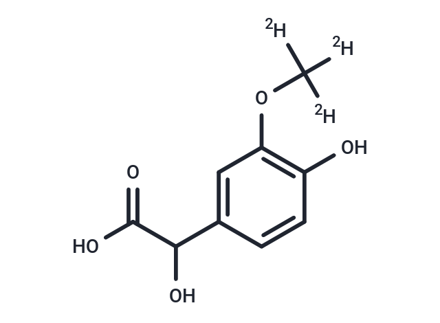 DL-4-Hydroxy-3-methoxymandelic-d3 acid