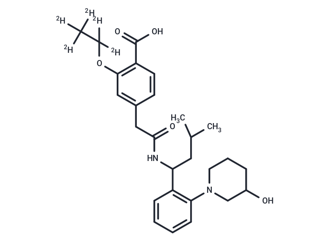 3-Hydroxy Repaglinide-d5