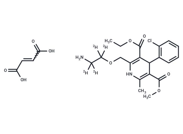 Amlodipine-d4 Maleate (Racemic)