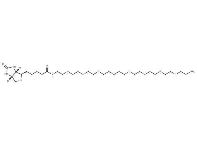 Biotin-PEG8-amine