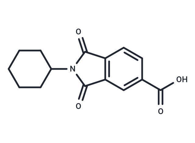 2-Cyclohexyl-1,3-dioxo-2,3-dihydro-1 h-isoindole-5-carboxylic acid