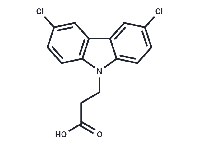 3-(3,6-dichloro-9H-carbazol-9-yl)propanoic acid