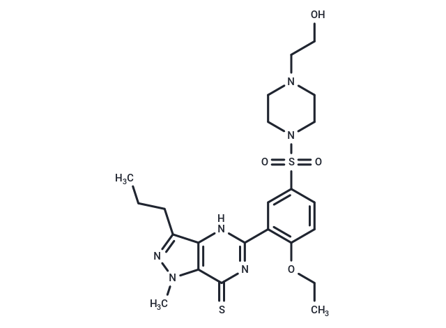 Hydroxythiohomosildenafil