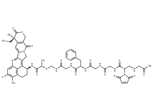 Gly-Mal-GGFG-Deruxtecan 2-hydroxypropanamide