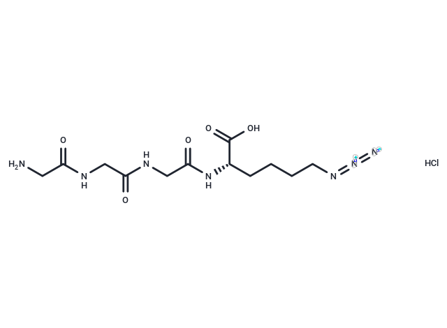 H-(Gly)3-Lys(N3)-OH hydrochloride