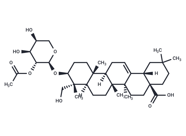 Hederagenin 3-O-(2-O-acetyl-alpha-L-arabinopyranoside)