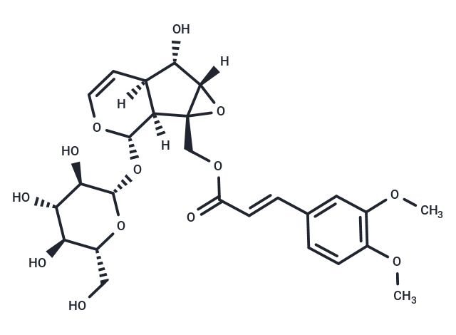 10-O-[(E)-3,4-Dimethoxycinnamoyl]-catalpol