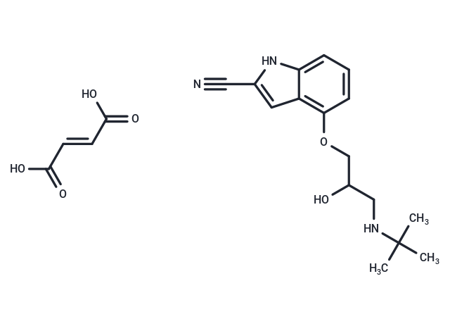 Cyanopindolol fumarate