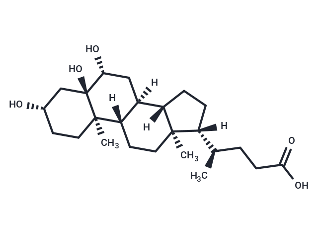 3β,5α,6β-Trihydroxycholanic Acid