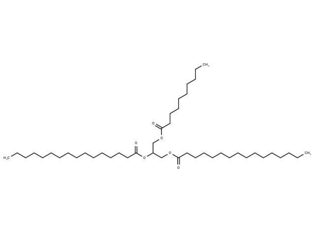 1,2-Dipalmitoyl-3-Decanoyl-rac-glycerol