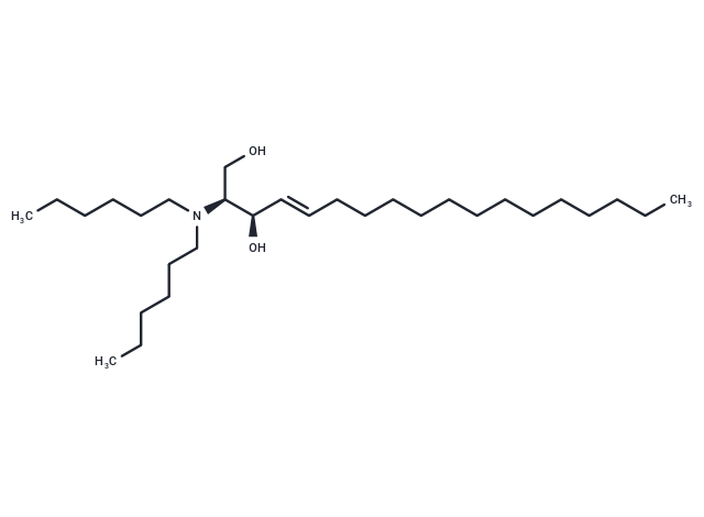 N,N-dihexyl Sphingosine (d18:1/6:0/6:0)