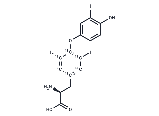 3,3',5-Triiodothyronine-(tyrosine ring-13C6)