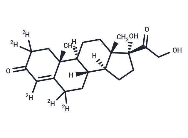 11-Deoxycortisol-2,2,4,6,6-d5