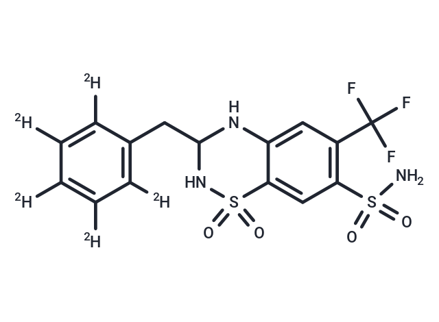 rac Bendroflumethiazide-d5