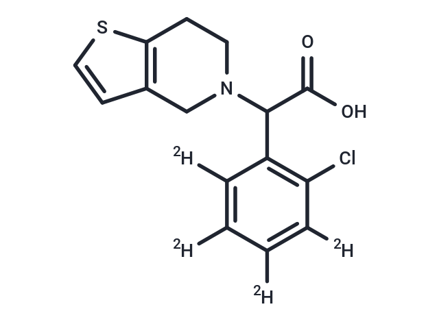 rac-Clopidogrel-d4 Carboxylic Acid