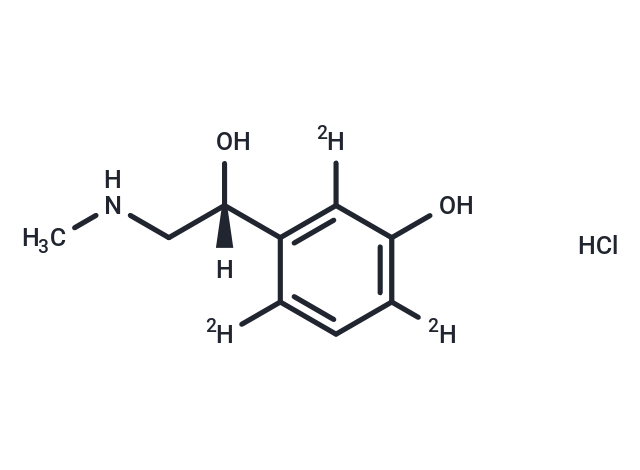 (R)-(-)-Phenylephrine-2,4,6-d3