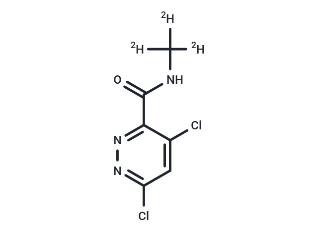 4,6-Dichloro-N-(methyl-d3)-3-pyridazinecarboxamide