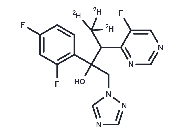 (±)-Voriconazole-d3 (Mixture of  Enantiomers)