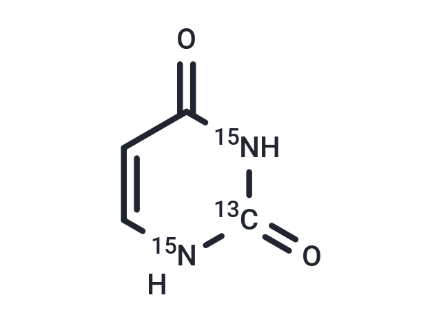 Uric acid-13C-15N2