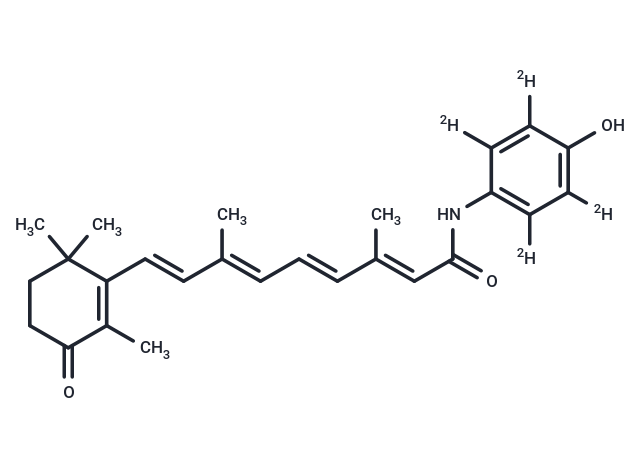 3-Keto Fenretinide-d4