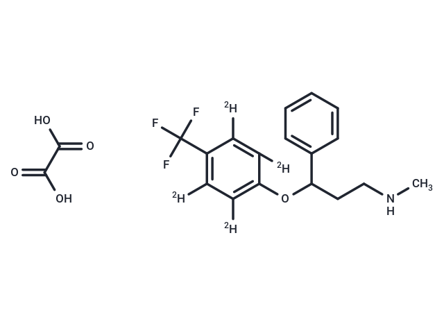 (±)-Fluoxetine-d4 Oxalate