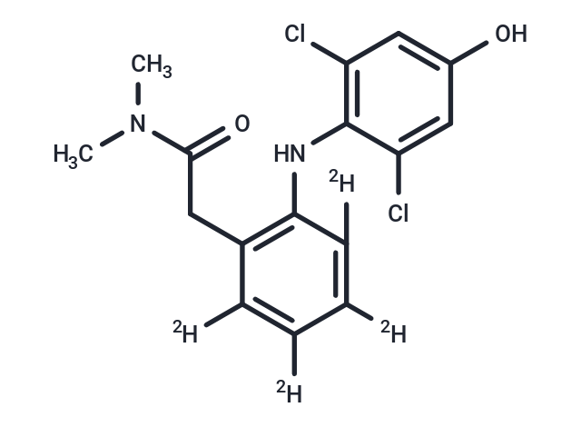 4’-Hydroxy Diclofenac-d4 (Major)