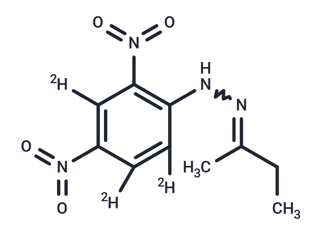 2-Butanone 2，4-Dinitrophenylhydrazone-3，5，6-d3