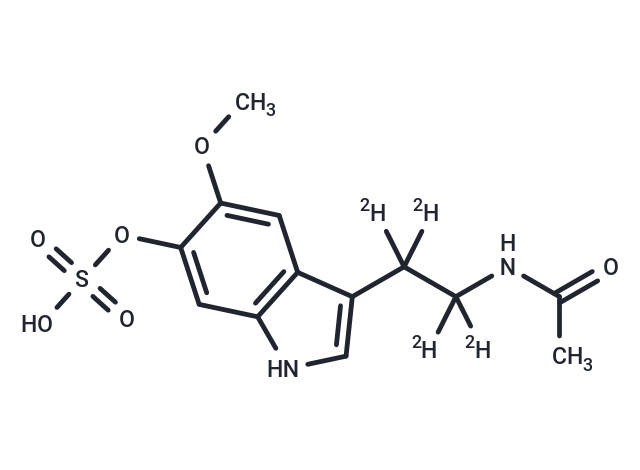 6-Sulfatoxy Melatonin-d4