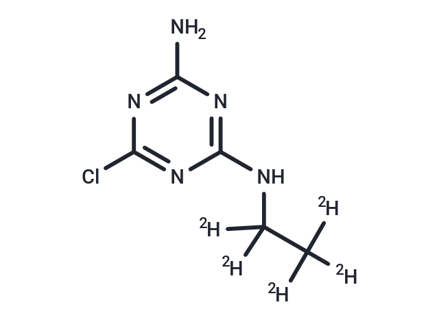 Atrazine-desisopropyl-d5 (ethylamino-d5)