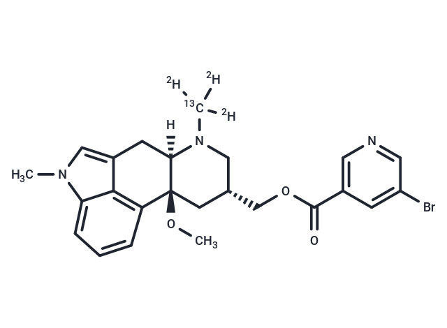 Nicergoline-13C-d3