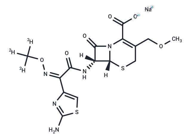 Cefpodoxime Proxetil EP Impurity A-d3 Sodium Salt