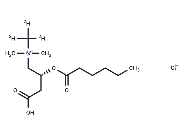 Hexanoyl carnitine-d3 HCl