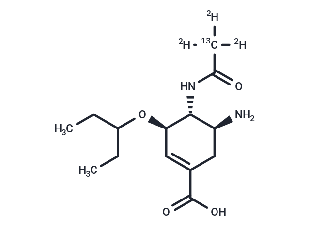 Oseltamivir-13C-d3 Acid