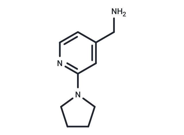 (2-Pyrrolidin-1-ylpyrid-4-yl)methylamine