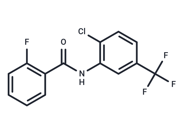 Benzamide, N-(2-chloro-5-(trifluoromethyl)phenyl)-2-fluoro-