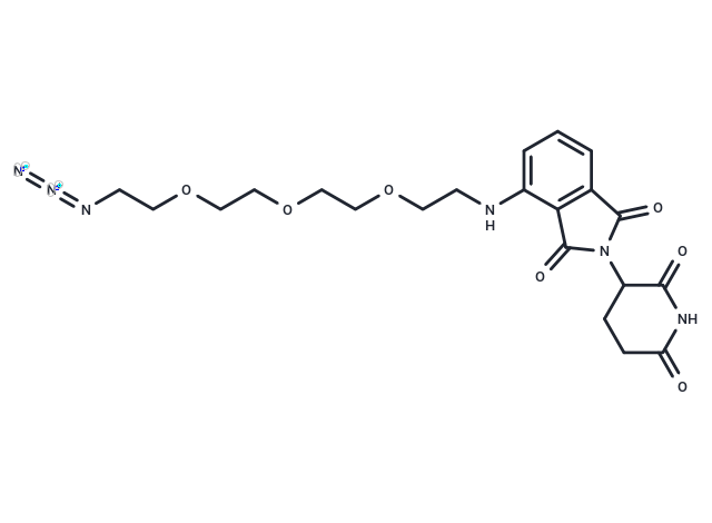 Pomalidomide 4'-PEG3-azide