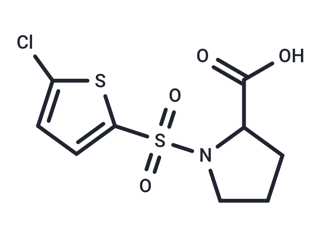 1-[(5-Chloro-2-thienyl)sulfonyl]proline