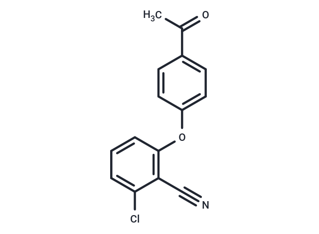 2-(4-Acetylphenoxy)-6-chlorobenzenecarbonitrile