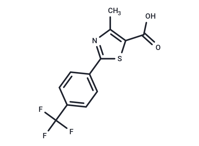 4-methyl-2-(4-(trifluoromethyl)phenyl)thiazole-5-carboxylic acid