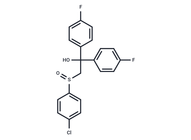 2-((4-Chlorophenyl)sulfinyl)-1,1-bis(4-fluorophenyl)ethanol