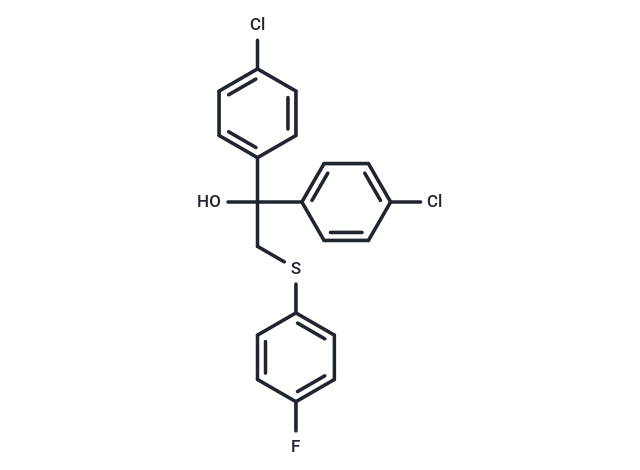 1,1-Bis(4-chlorophenyl)-2-((4-fluorophenyl)thio)ethanol