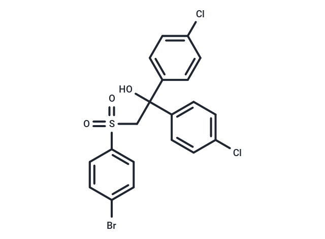 2-((4-Bromophenyl)sulfonyl)-1,1-bis(4-chlorophenyl)ethanol