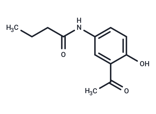 2-Acetyl-4-butyramidophenol