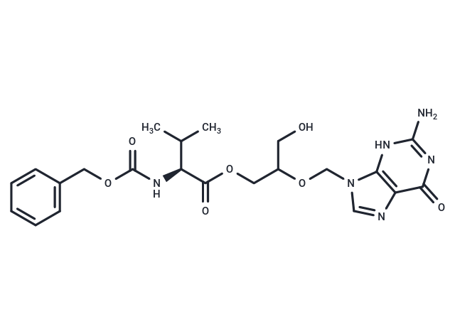 N-Carbobenzyloxy-L-valinyl-ganciclovir