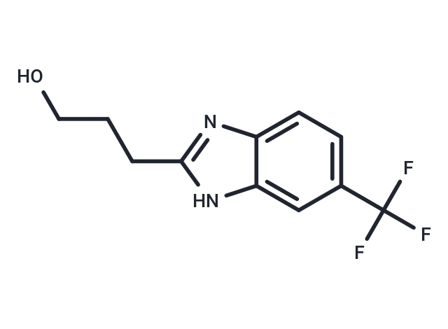 2-(3-Hydroxy-n-propyl)-5-(trifluoromethyl)-benzimidazole