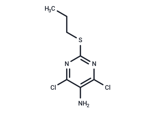 4,6-Dichloro-2-(propylthio)pyrimidin-5-amine