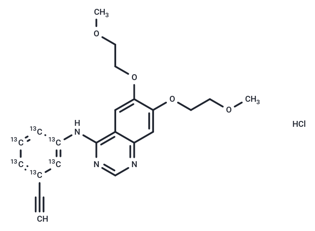 Erlotinib-13C6 HCl