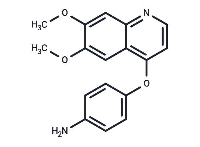 4-(6,7-dimethoxyquinolin-4-yl)oxyaniline